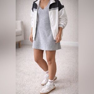 ALO Yoga Heather Gray Skater Skirt